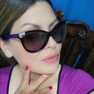 Versace authentic sunglasses color Purple